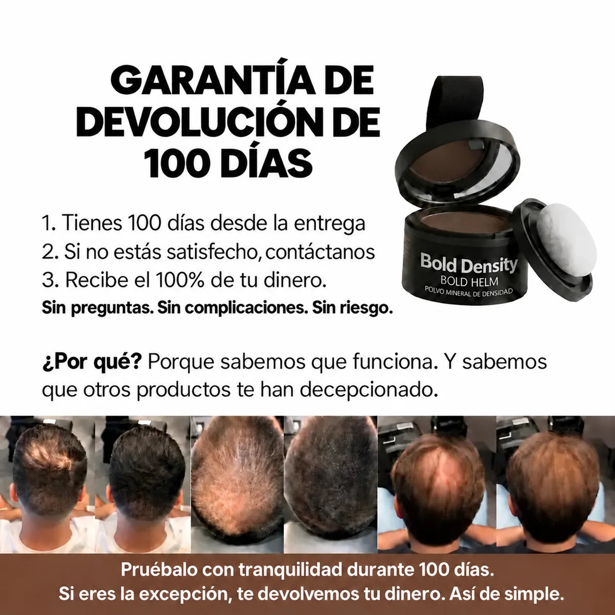 Garantía de devolución de 100 días